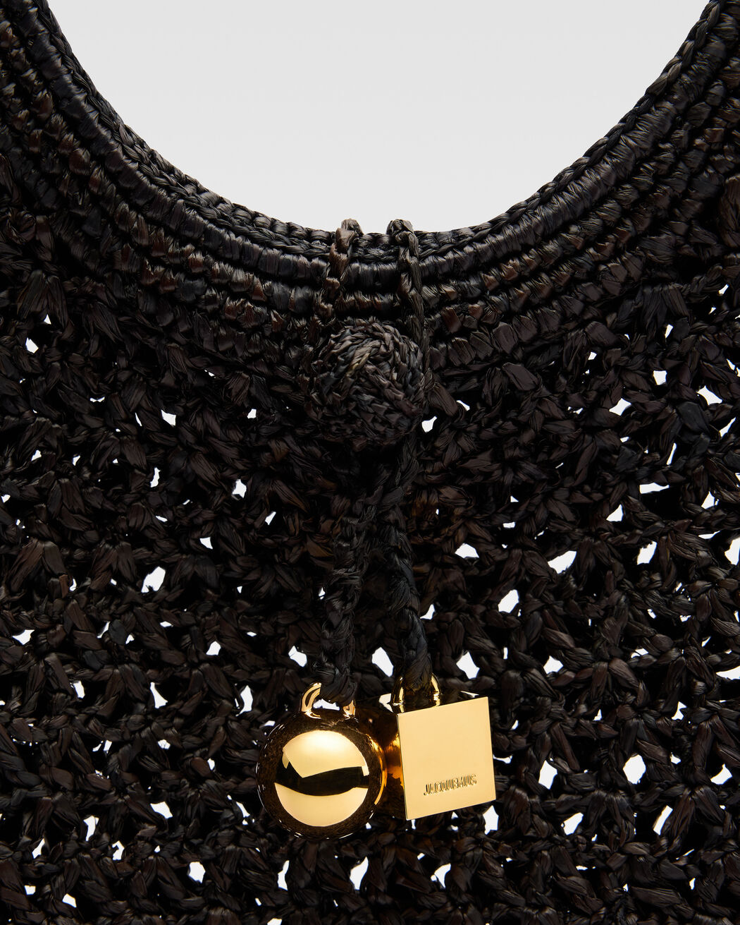 The Spiaggia round حقيبة jacquemus the spiaggia round حقيبة