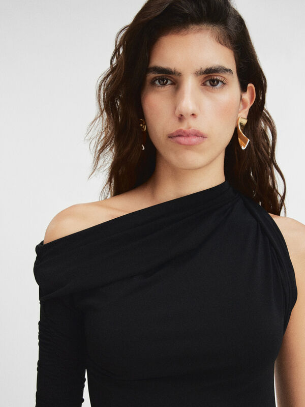 The Drapeado فستان jacquemus فستان la robe drapeado