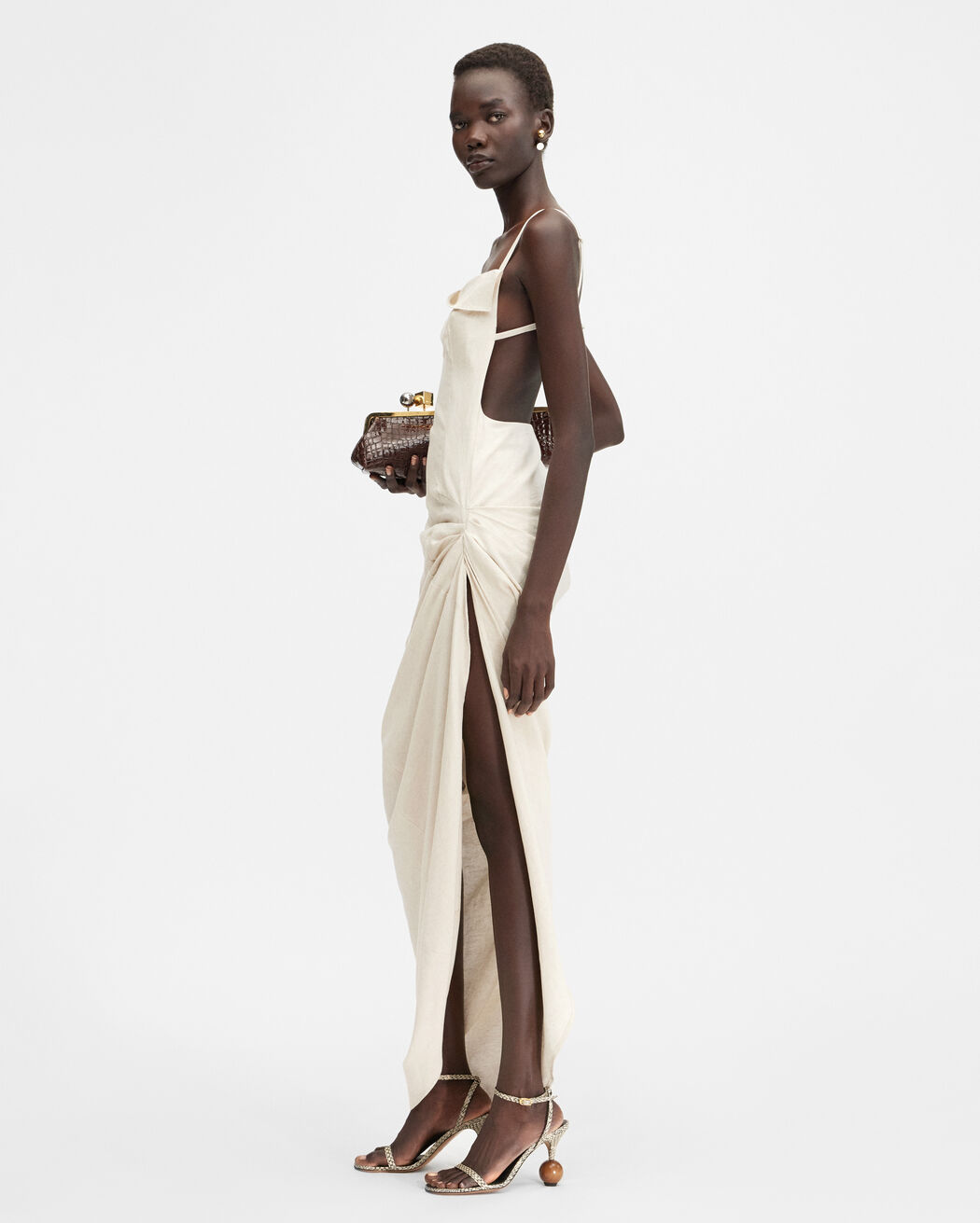 The Saudade long dress jacquemus the saudade long dress