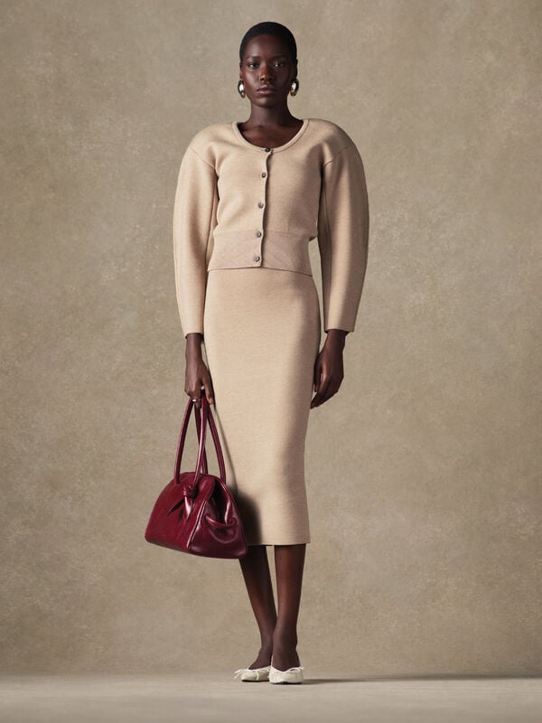 The Doppio cardigan jacquemus the doppio كارديغان