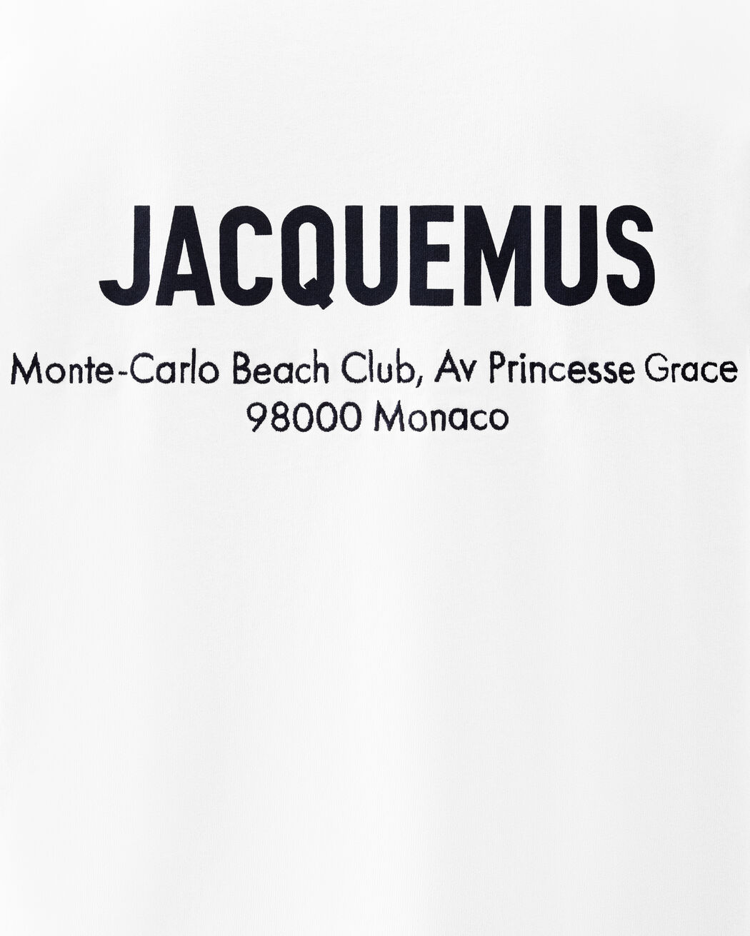تي شيرت The Ibiza address t-shirt jacquemus تي شيرت the ibiza address t shirt