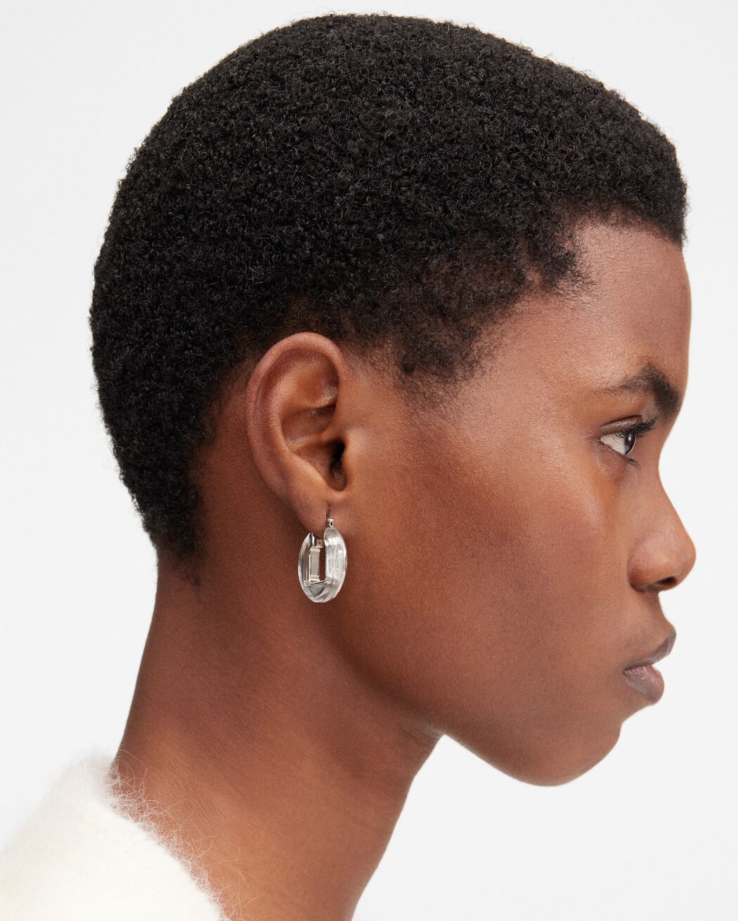 The Rond Carré earrings jacquemus the rond carr earrings