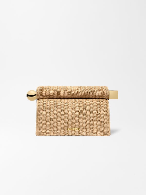 The Rond Carré clutch jacquemus حقيبة كلاتش the rond carr