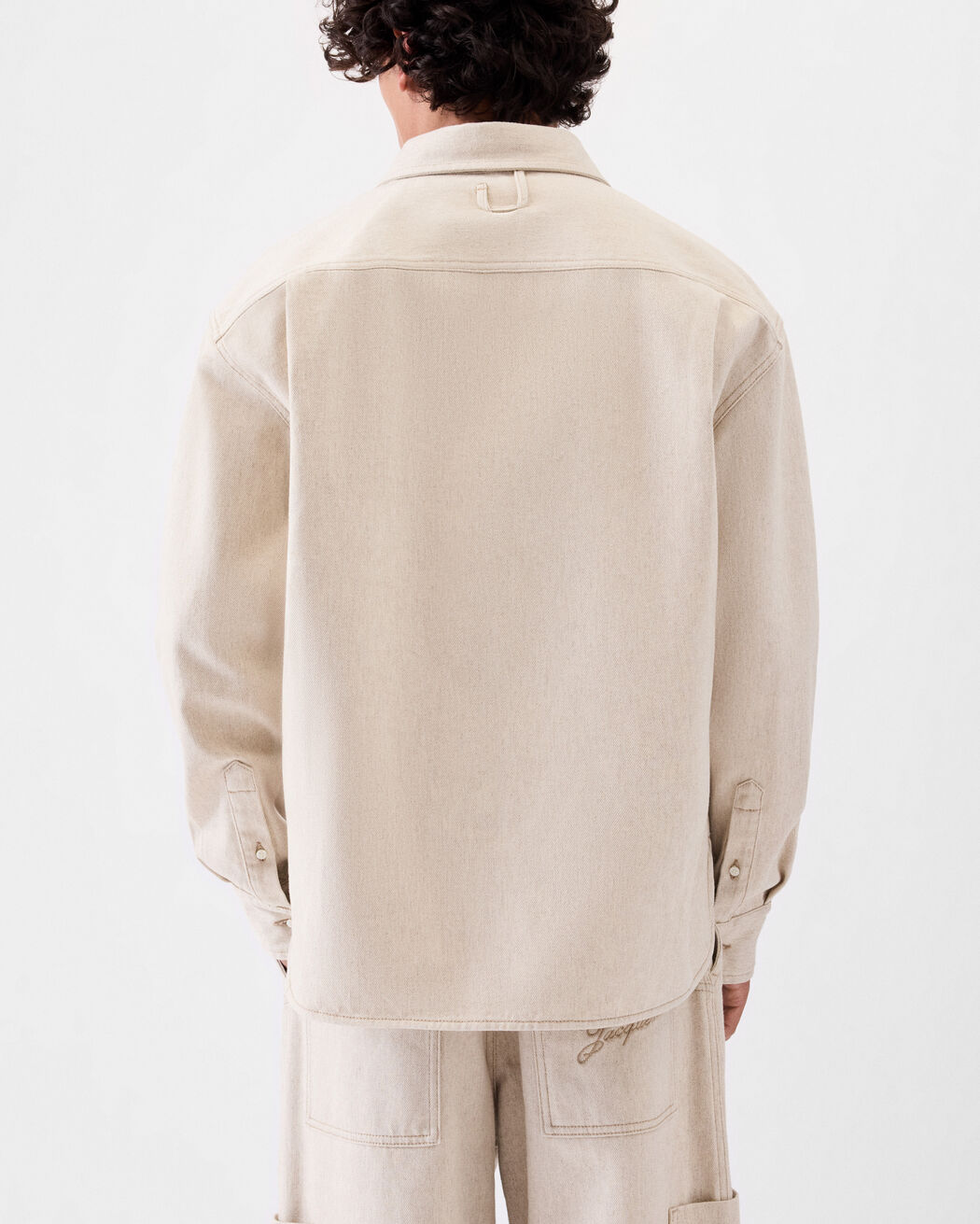 The Simon de-Nîmes denim shirt jacquemus the simon de n mes denim shirt