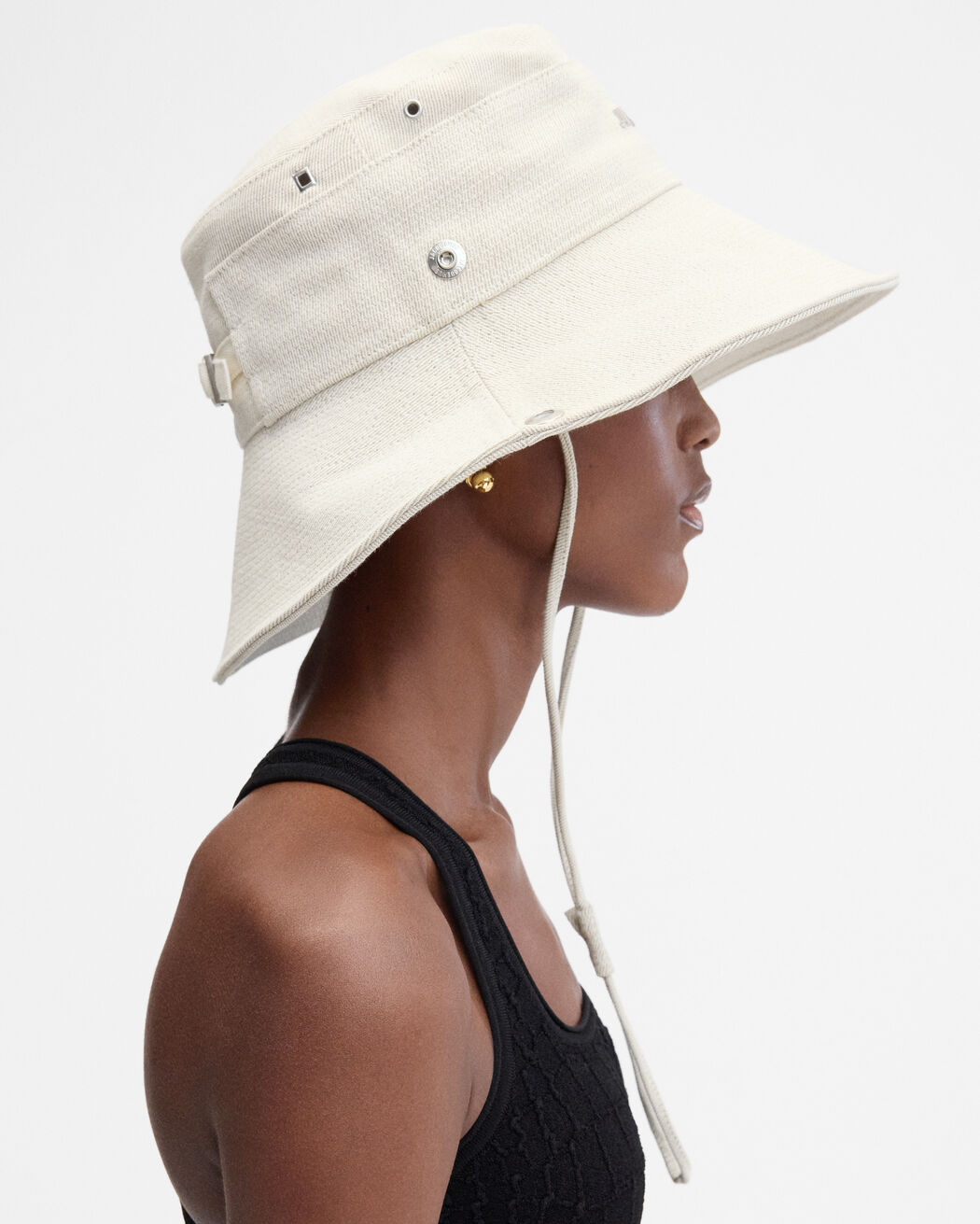 قبعة The de-Nîmes denim bucket jacquemus قبعة the de n mes denim bucket