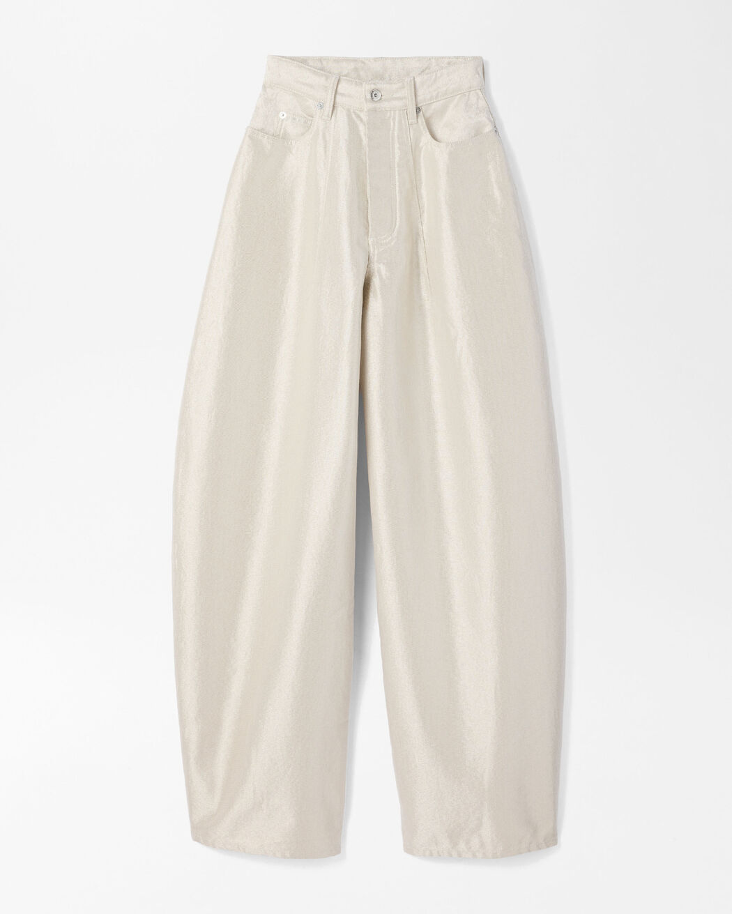 The de-Nîmes Ovalo denim pants jacquemus the de n mes ovalo denim pants