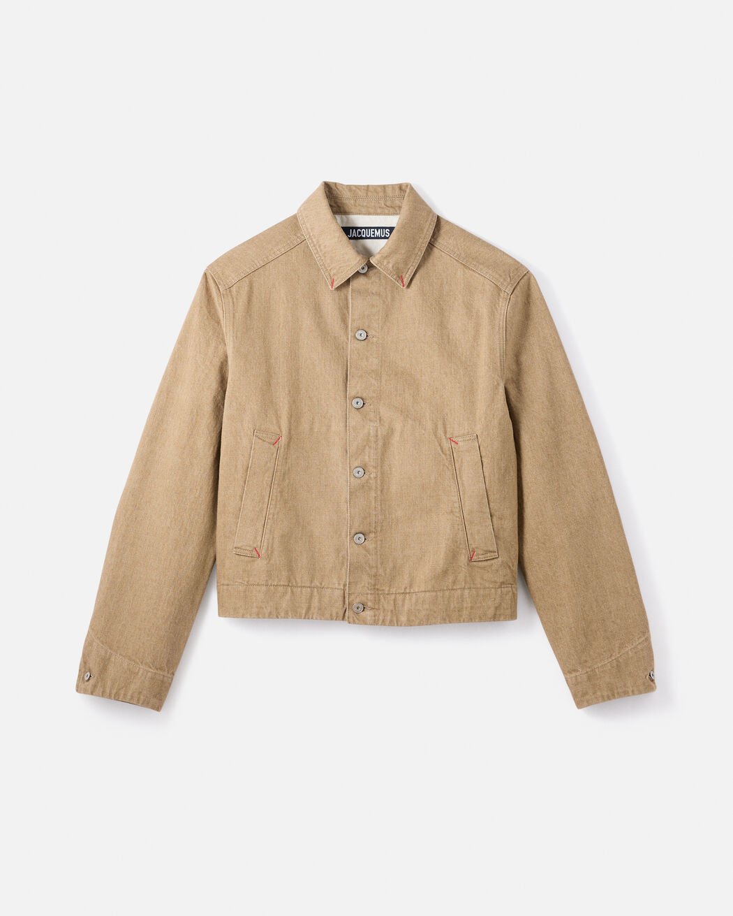 The Mirada de-Nîmes denim jacket jacquemus the mirada de n mes denim jacket