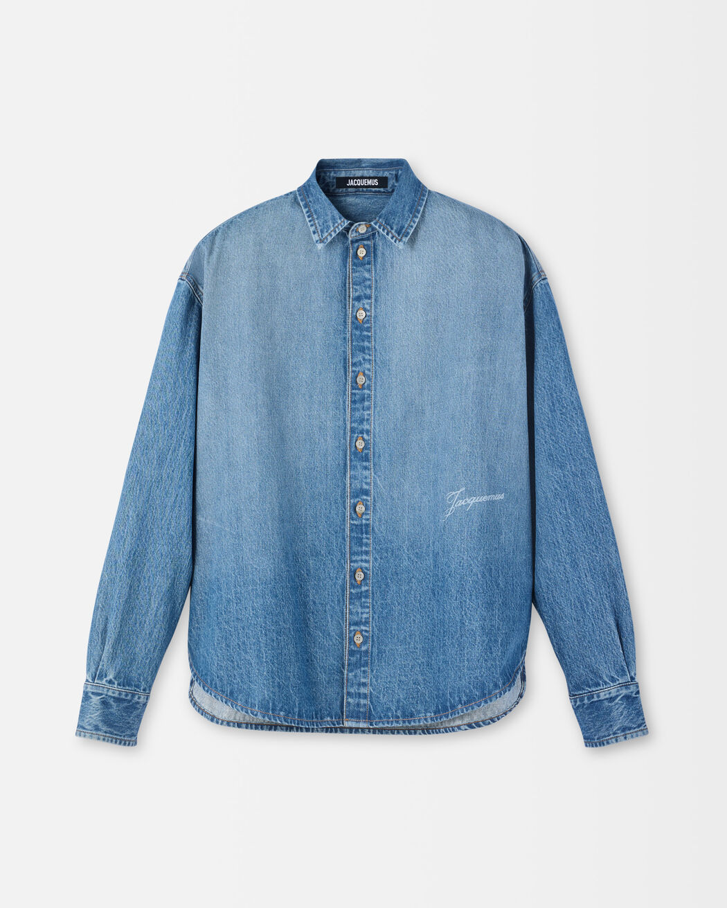 The Simon de-Nîmes denim shirt jacquemus the simon de n mes denim shirt