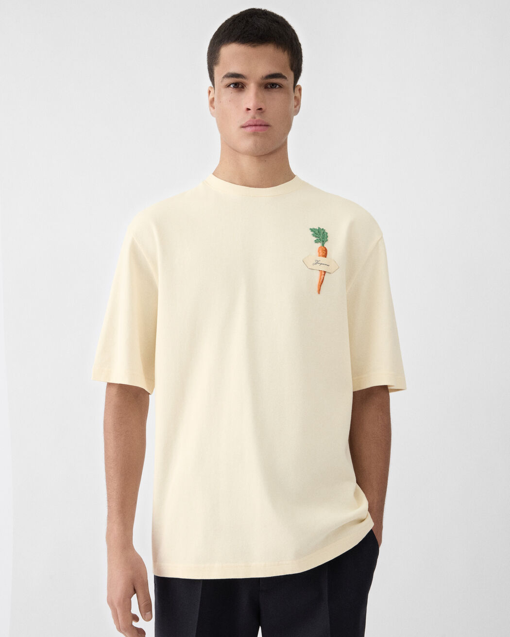 The carrot t-shirt jacquemus the carrot t shirt
