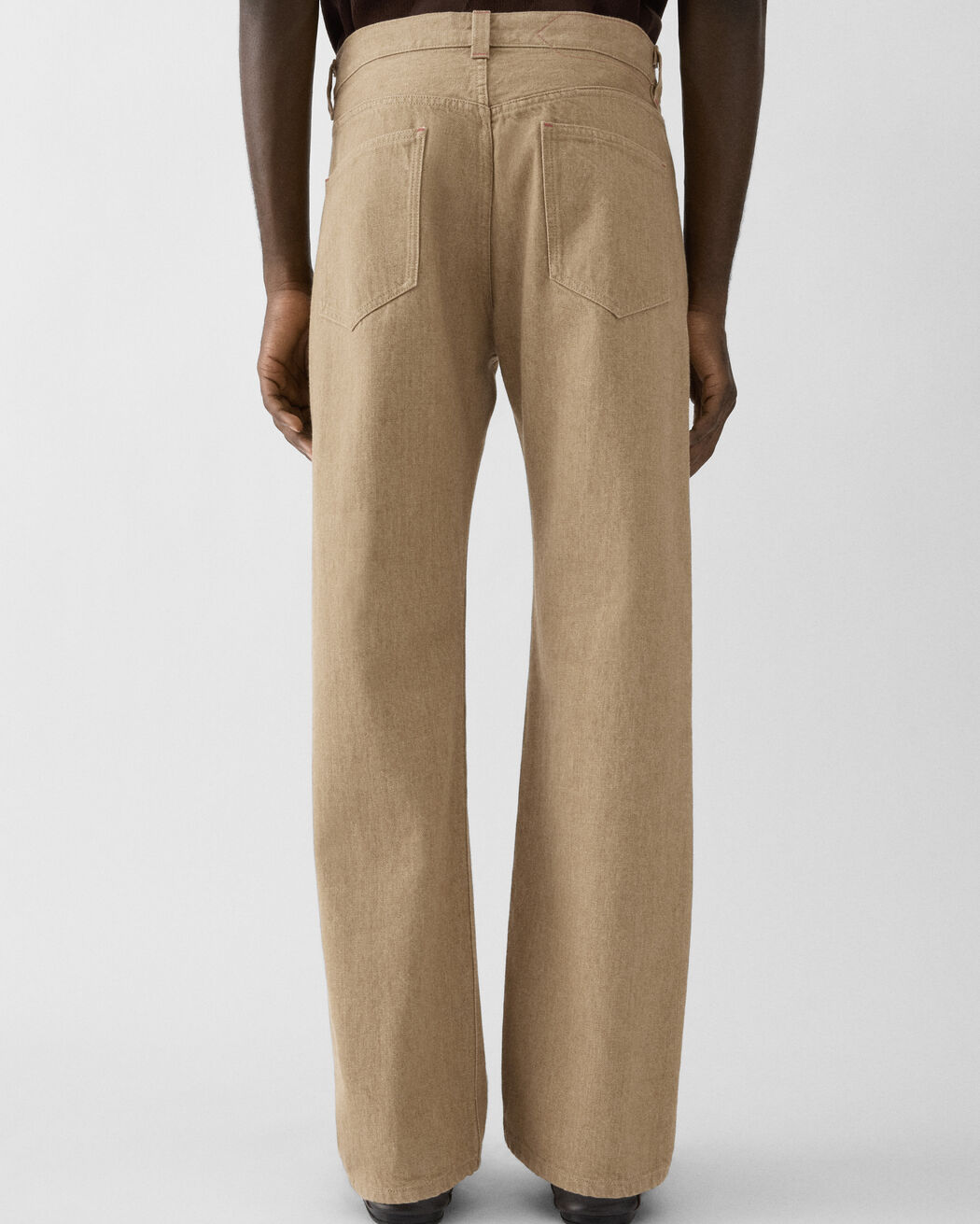 The straight de-Nîmes denim pants jacquemus the straight de n mes denim pants