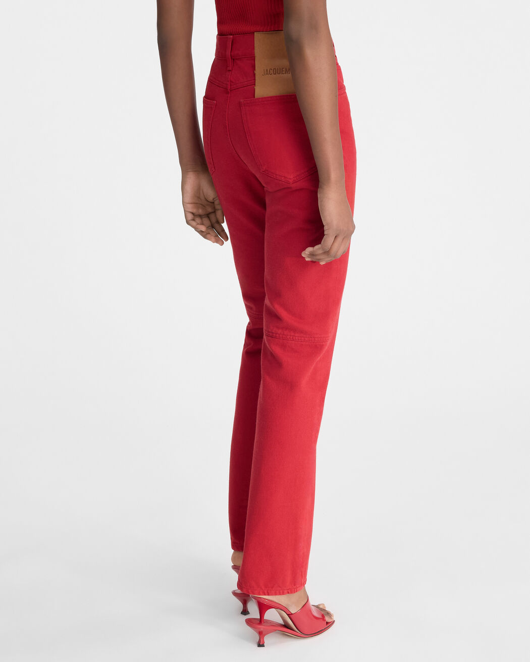 بنطال Le De-Nîmes Droit jacquemus بنطال le de n mes droit