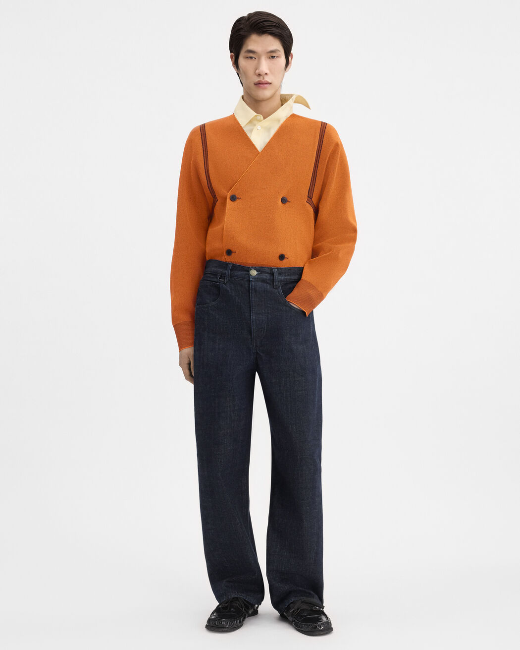 The Mirada de-Nîmes denim pants jacquemus the mirada de n mes denim pants