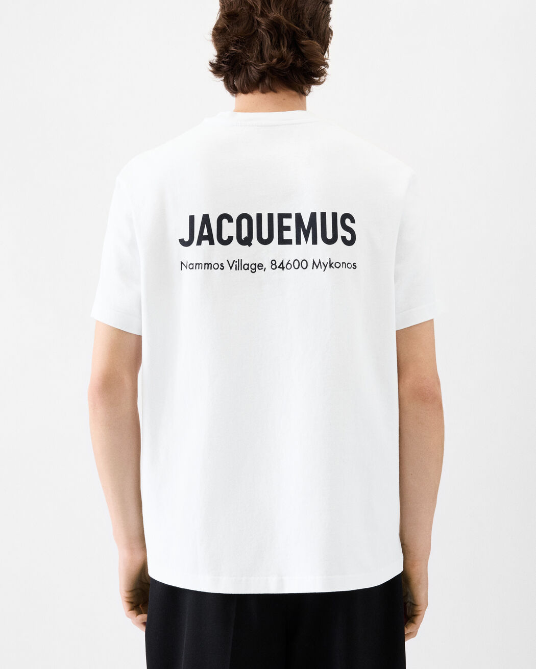 The Ibiza address t-shirt jacquemus the ibiza address t shirt