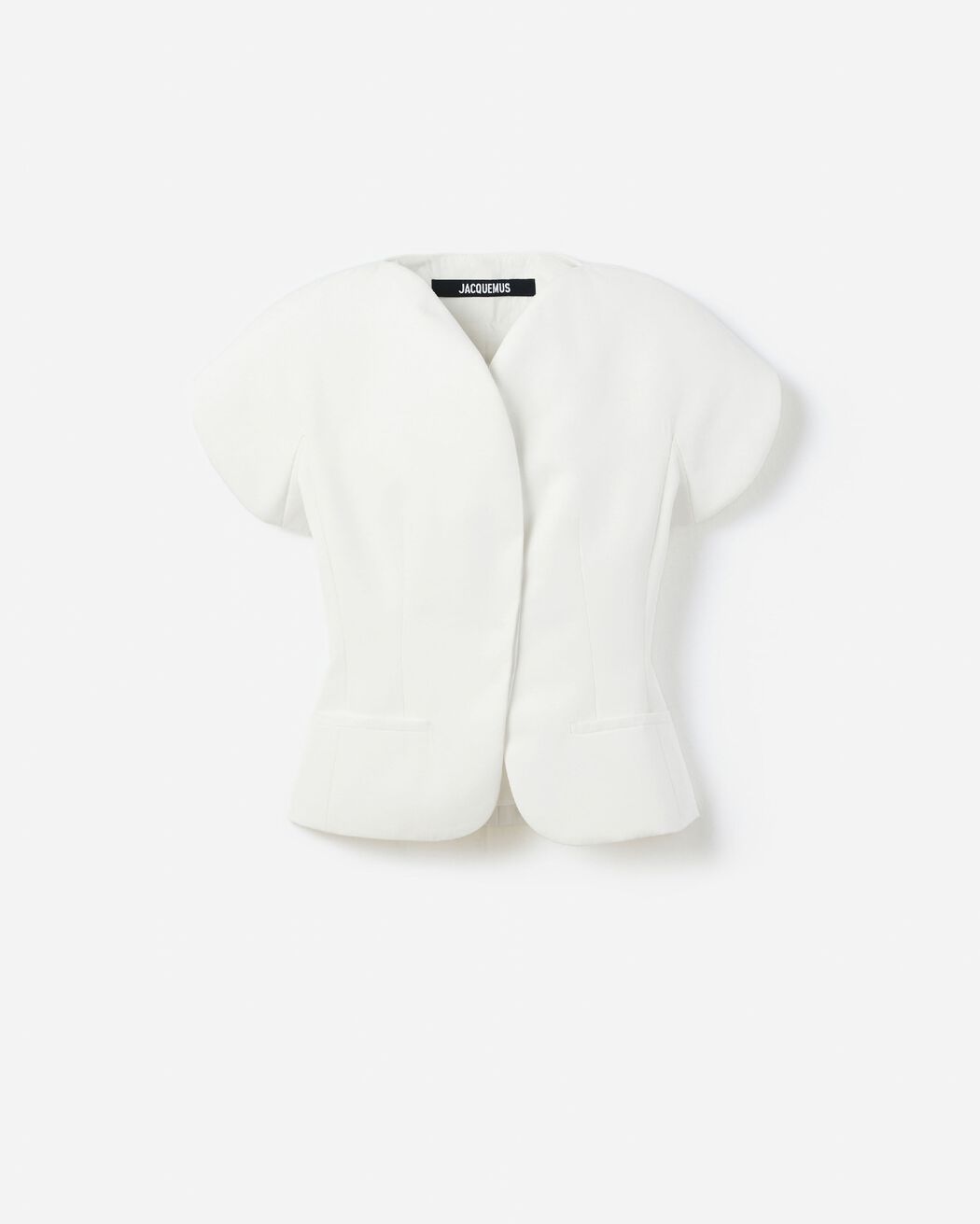 The Ovalo short-sleeve jacket jacquemus the ovalo short sleeve jacket