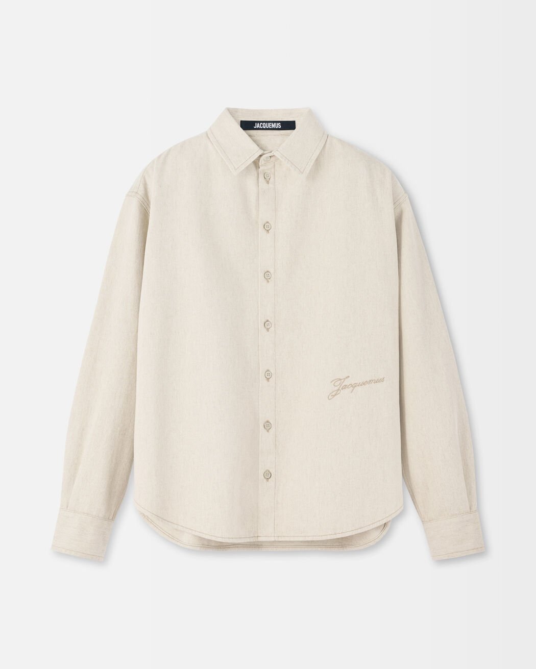 The Simon de-Nîmes denim shirt jacquemus the simon de n mes denim shirt