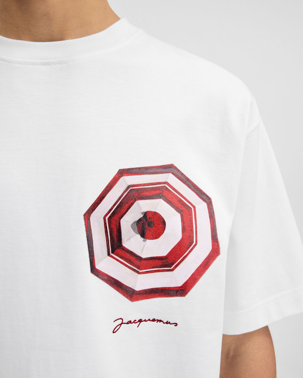 The Parasol T-shirt jacquemus the parasol t shirt