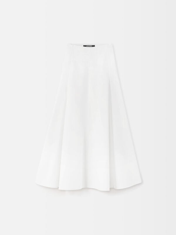 The Triangle skirt jacquemus تنورة the triangle