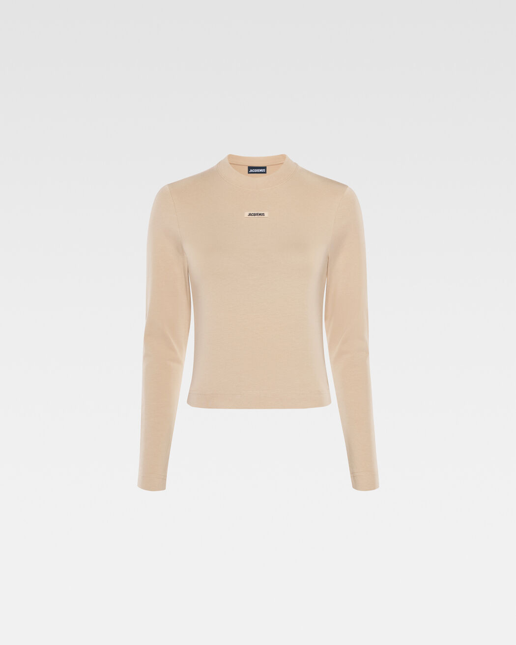 The Gros Grain long-sleeve t-shirt jacquemus the gros grain long sleeve t shirt