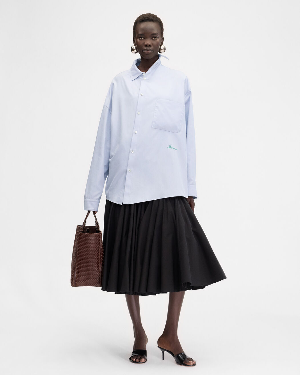 The Cuadro shirt قميص jacquemus the cuadro shirt قميص