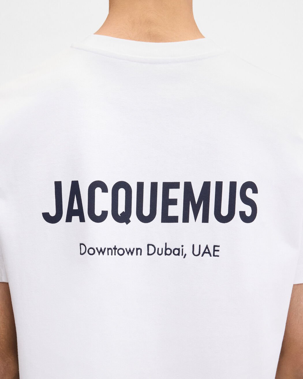 The Dubai address تي شيرت jacquemus the dubai address تي شيرت
