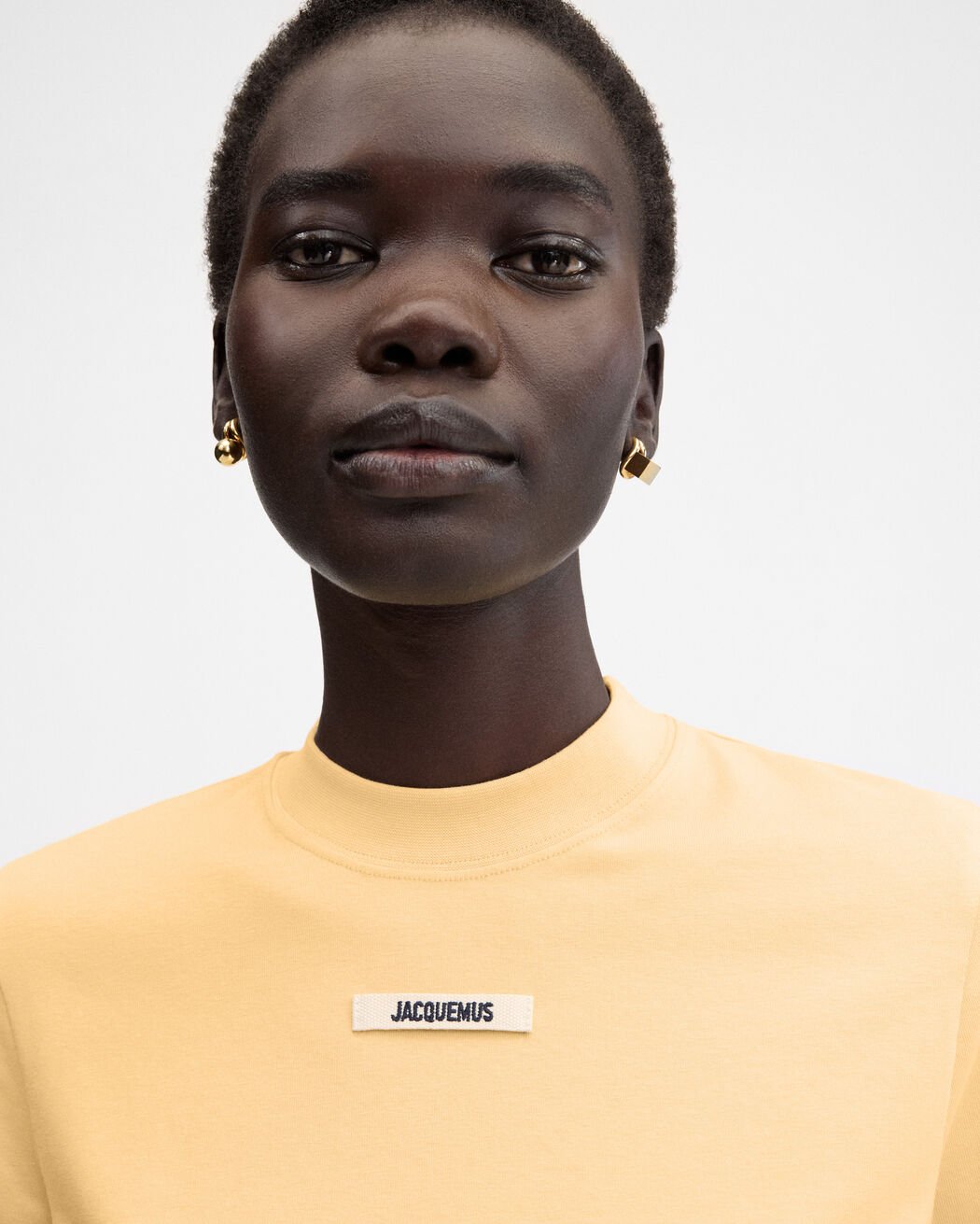 The Gros Grain تي شيرت jacquemus the gros grain تي شيرت