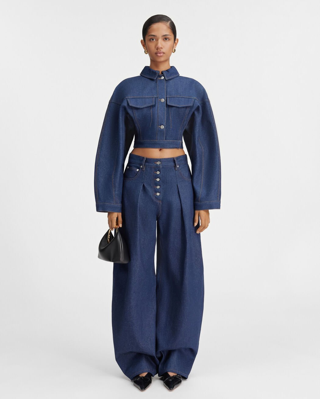 بنطال Le De-Nimes Ovalo jacquemus بنطال le de nimes ovalo