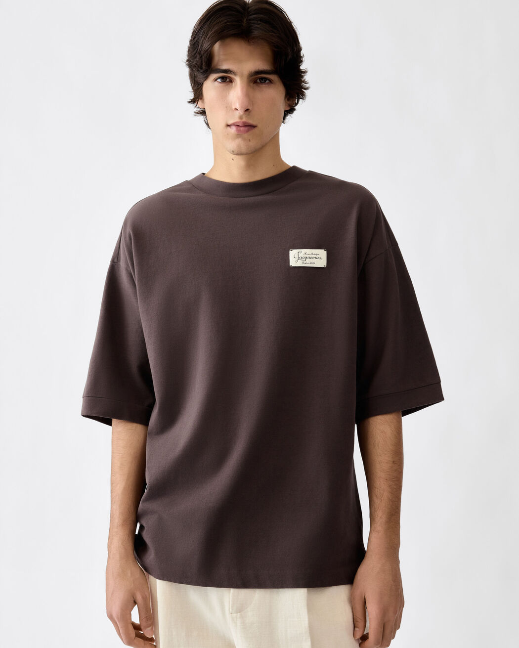 The Corso short-sleeve t-shirt jacquemus the corso short sleeve t shirt