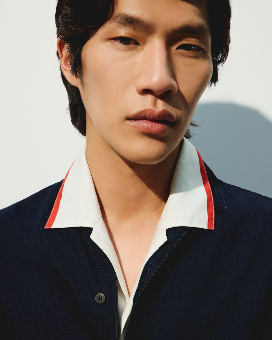 The Pyjama denim shirt jacquemus the pyjama denim shirt