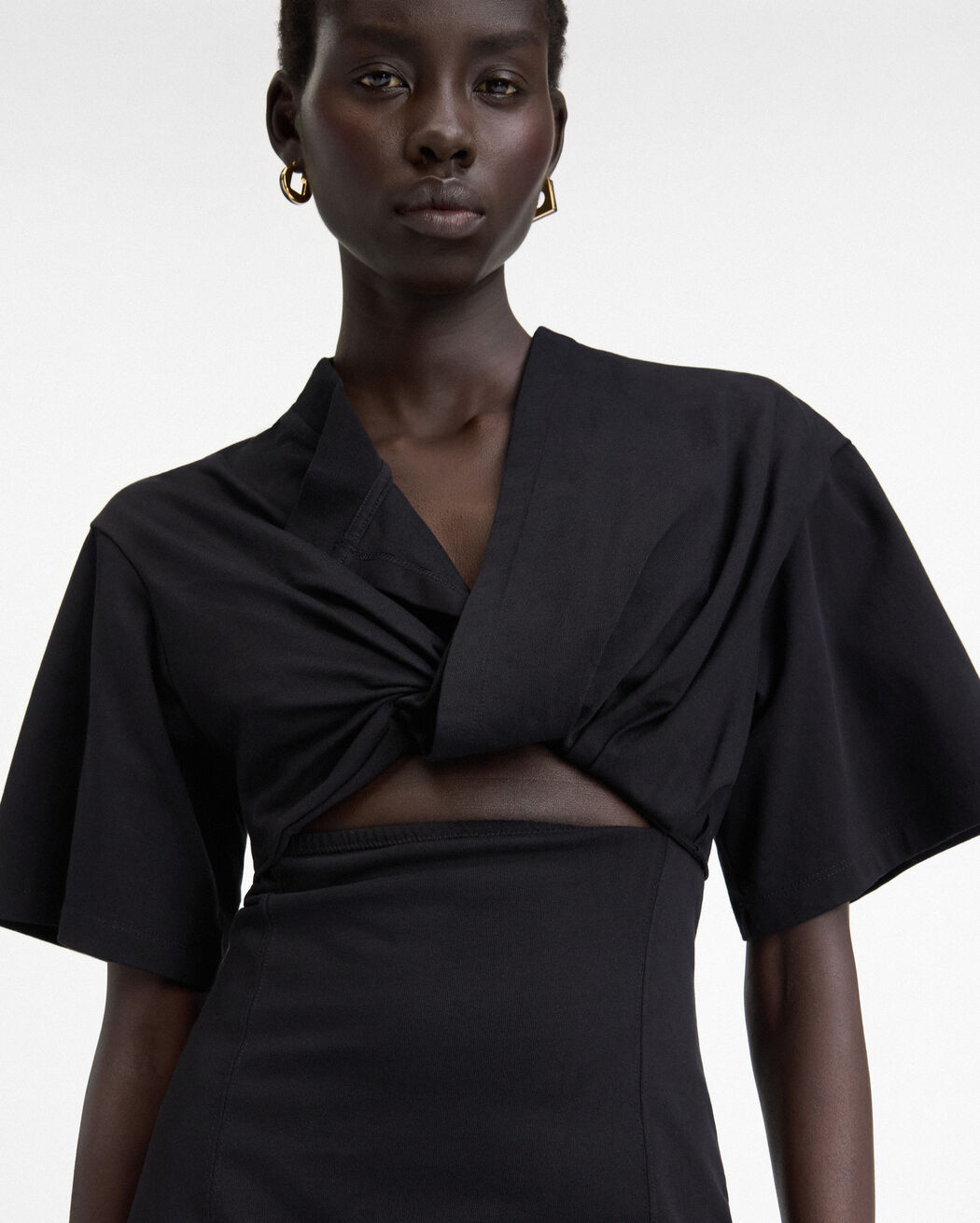 The Bahia t-shirt dress jacquemus the bahia t shirt dress