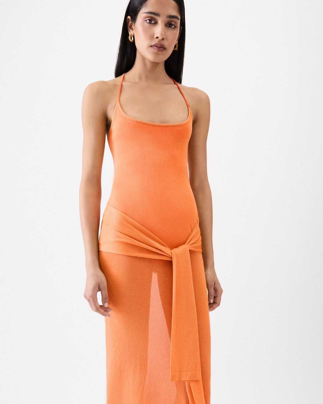 The Nodo knit dress فستان jacquemus the nodo knit dress فستان