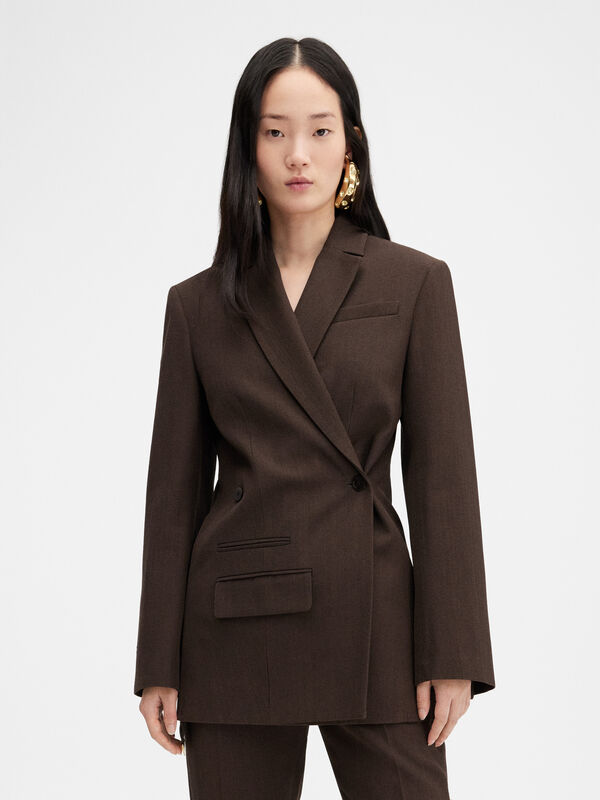 كارديجان The buttoned jacquemus جاكيت the tibau