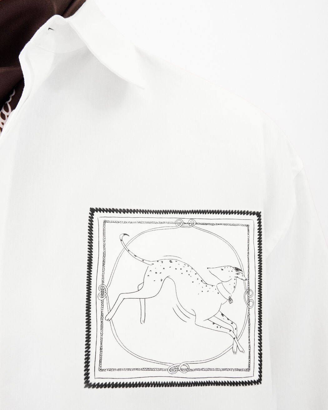 The Simon long-sleeve shirt jacquemus the simon long sleeve shirt