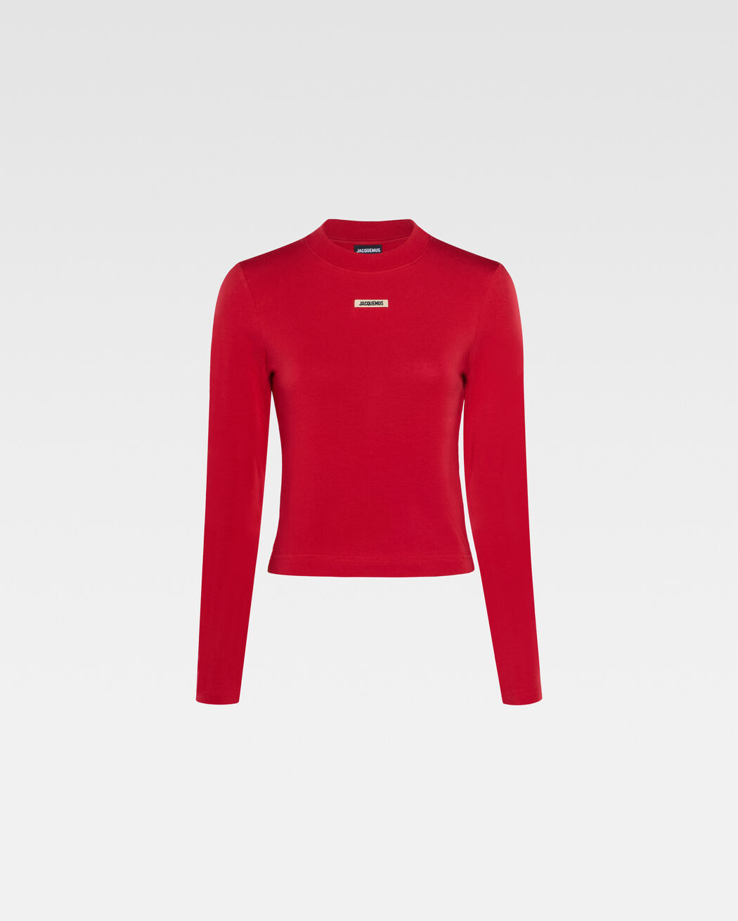 The Gros Grain long-sleeve t-shirt jacquemus the gros grain long sleeve t shirt