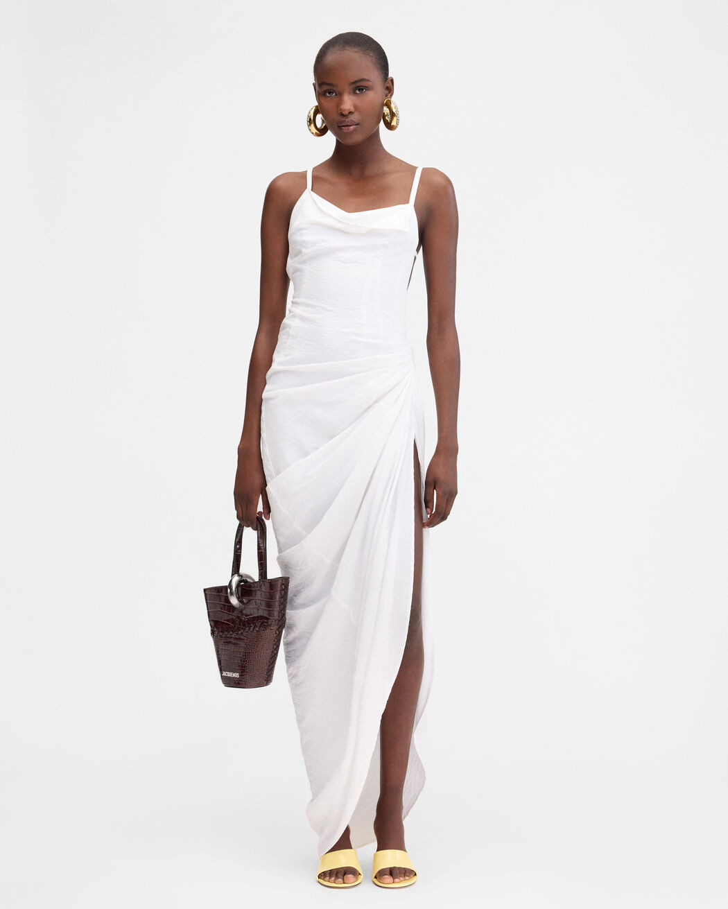 The Saudade long dress jacquemus the saudade long dress