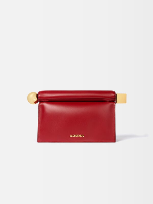 The Rond Carré clutch jacquemus the rond carr clutch