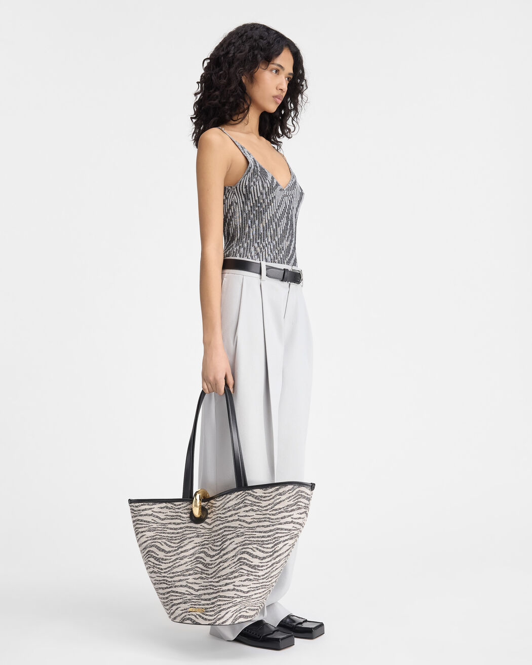 The Zebra knit tank top jacquemus the zebra knit tank top