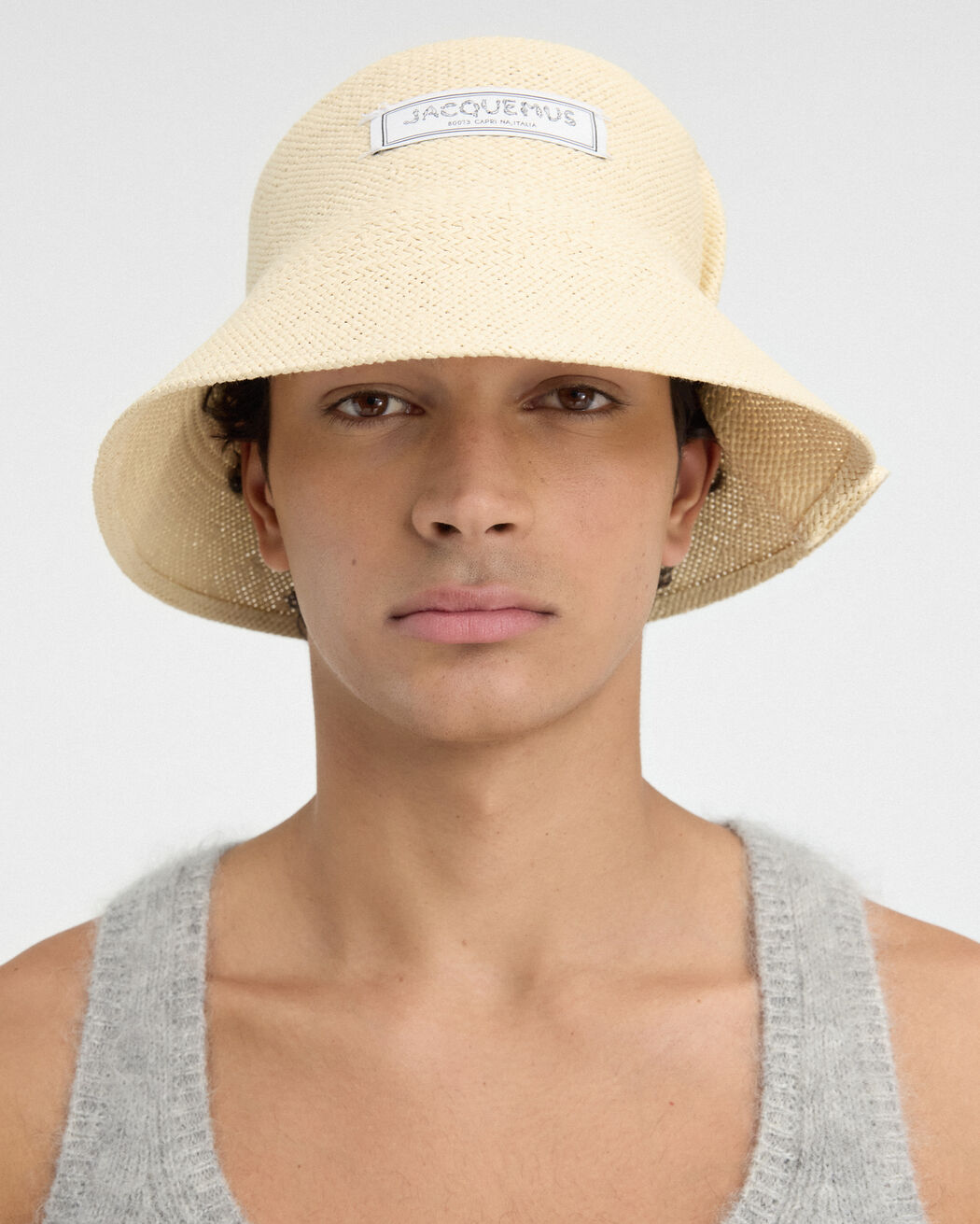 The Vela hat jacquemus the vela hat