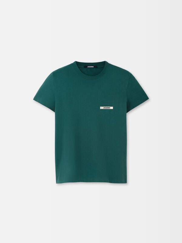 The Gros Grain short-sleeve t-shirt jacquemus the gros grain short sleeve t shirt
