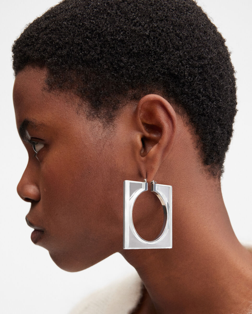 The Rond Carré hoops earrings jacquemus the rond carr hoops earrings