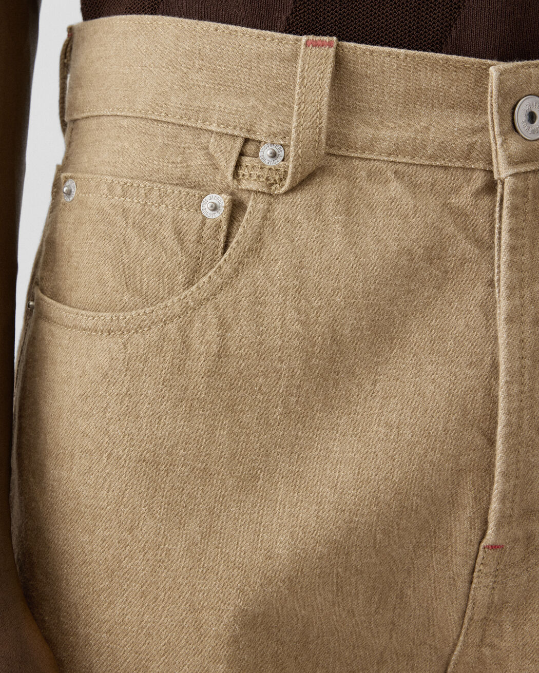 The straight de-Nîmes denim pants jacquemus the straight de n mes denim pants