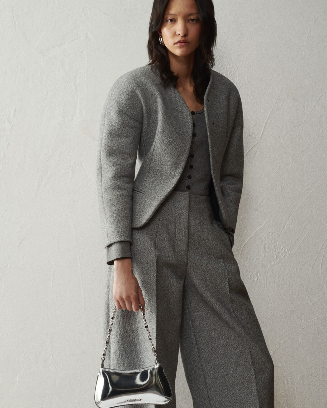 The mini Bisou حقيبة jacquemus the mini bisou حقيبة