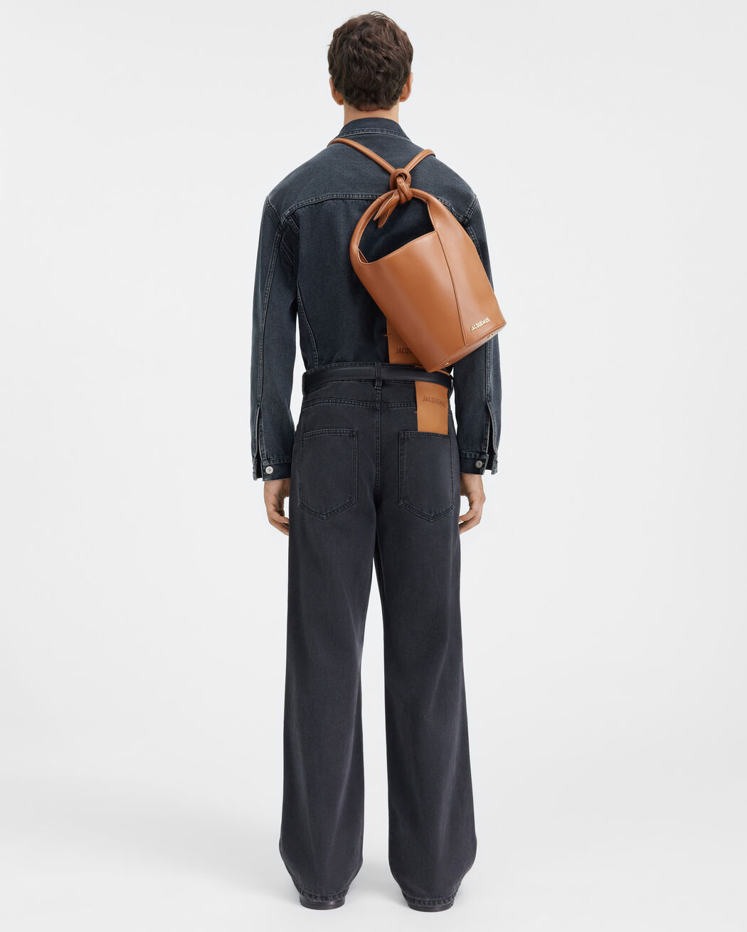 بنطال جينز The wide de-Nîmes denim pants jacquemus بنطال جينز the wide de n mes denim pants