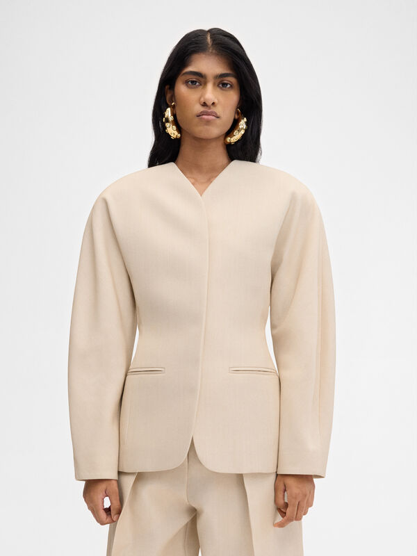 جاكيت The Ovalo jacquemus the ovalo jacket