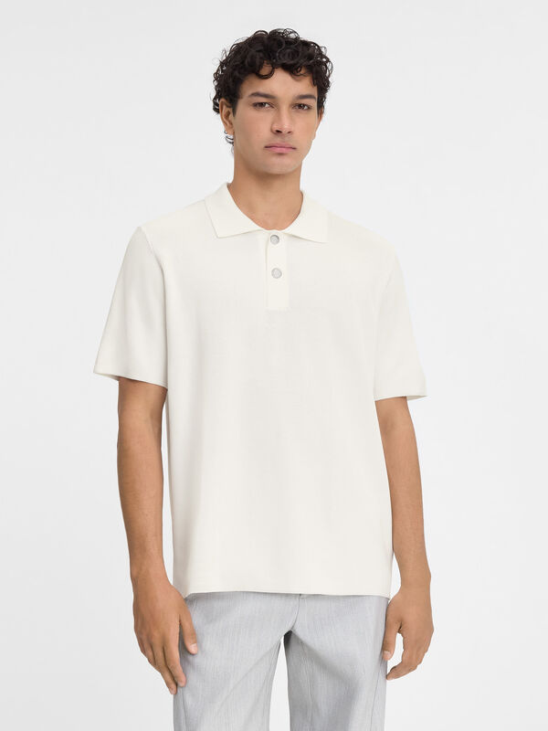 The knit polo shirt jacquemus the knit polo shirt