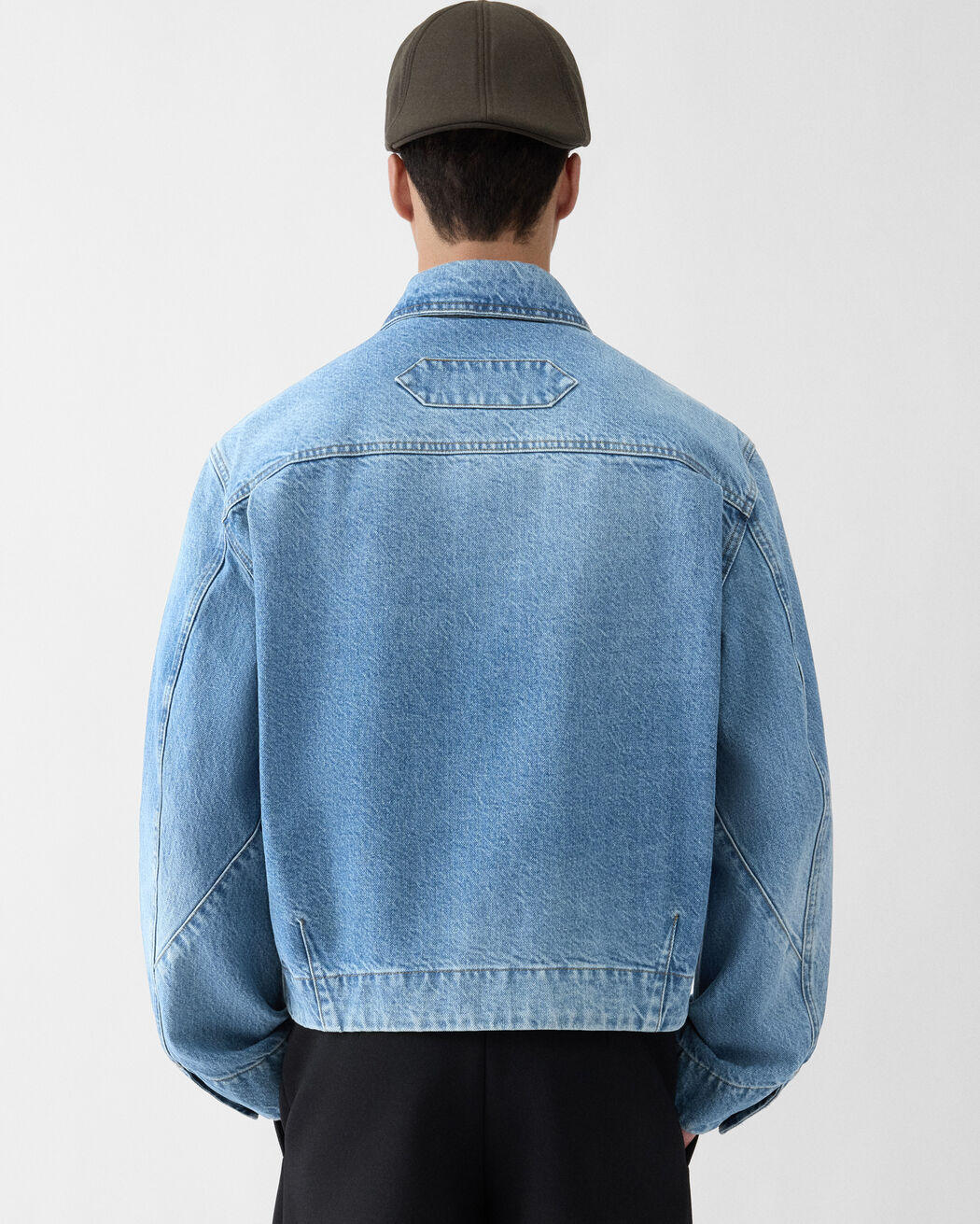 The Mirada de-Nîmes denim jacket jacquemus the mirada de n mes denim jacket