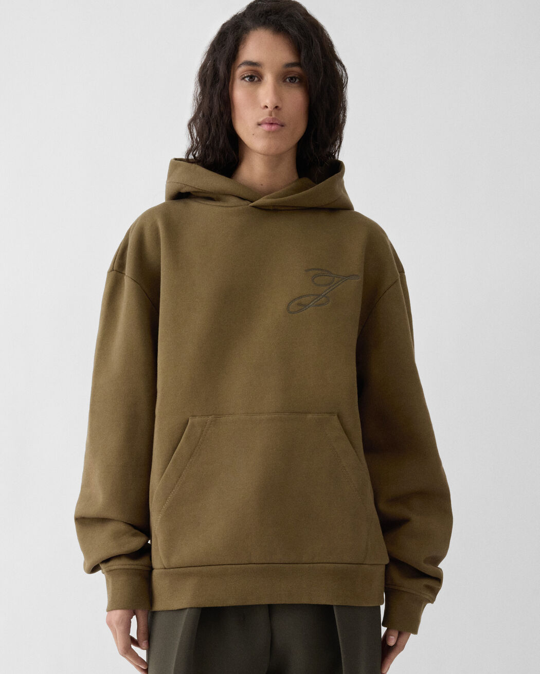 The Logo hoodie jacquemus the logo hoodie