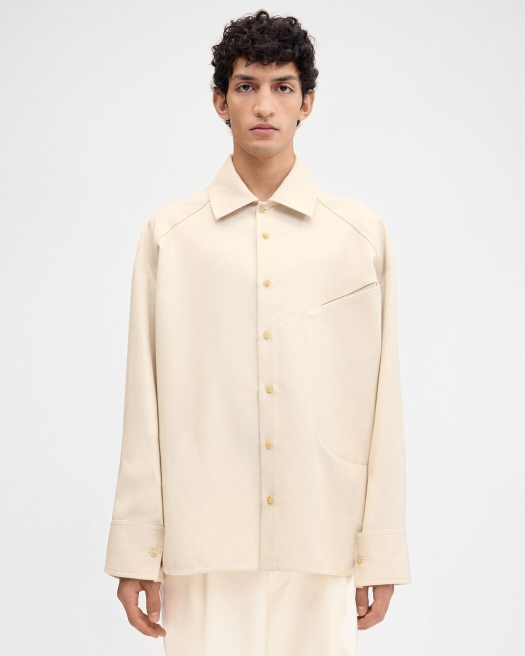 The Bateau long-sleeve shirt jacquemus the bateau long sleeve shirt