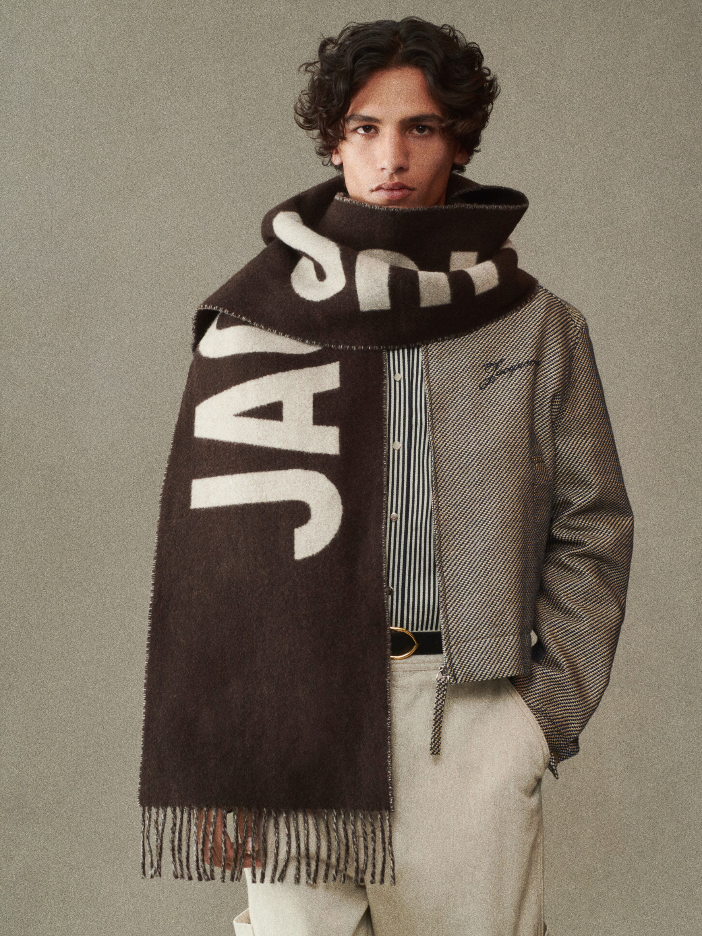 The Jacquemus scarf, Brown | JACQUEMUS KSA