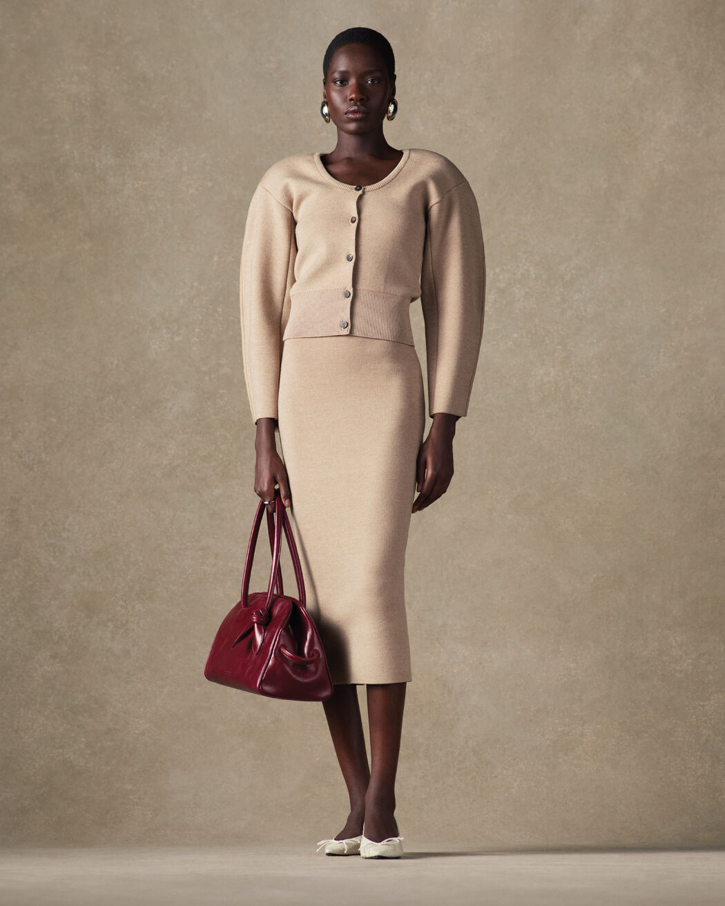 The Doppio knit skirt jacquemus the doppio knit skirt