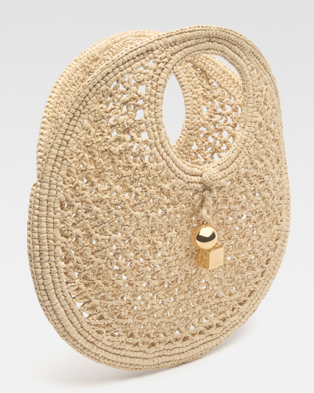 The Spiaggia small round حقيبة jacquemus the spiaggia small round حقيبة